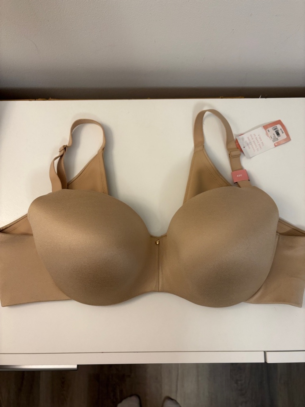 Cacique lightly lined balconette bra NWT 42C